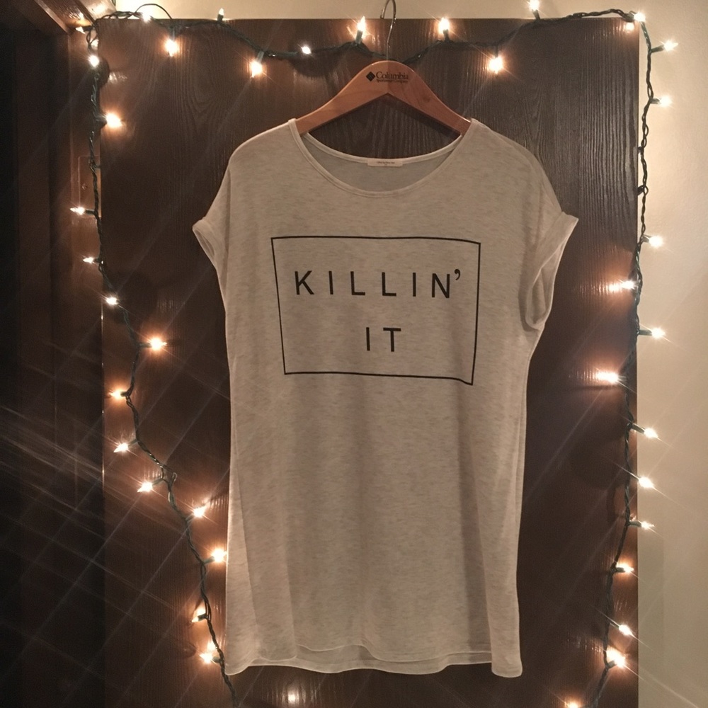 Slouchy tee